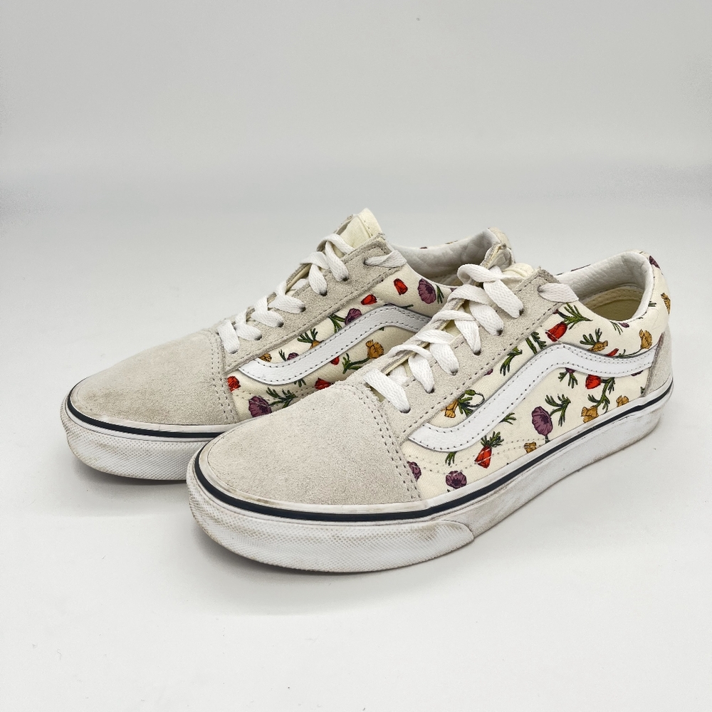 Vans flower sneakers